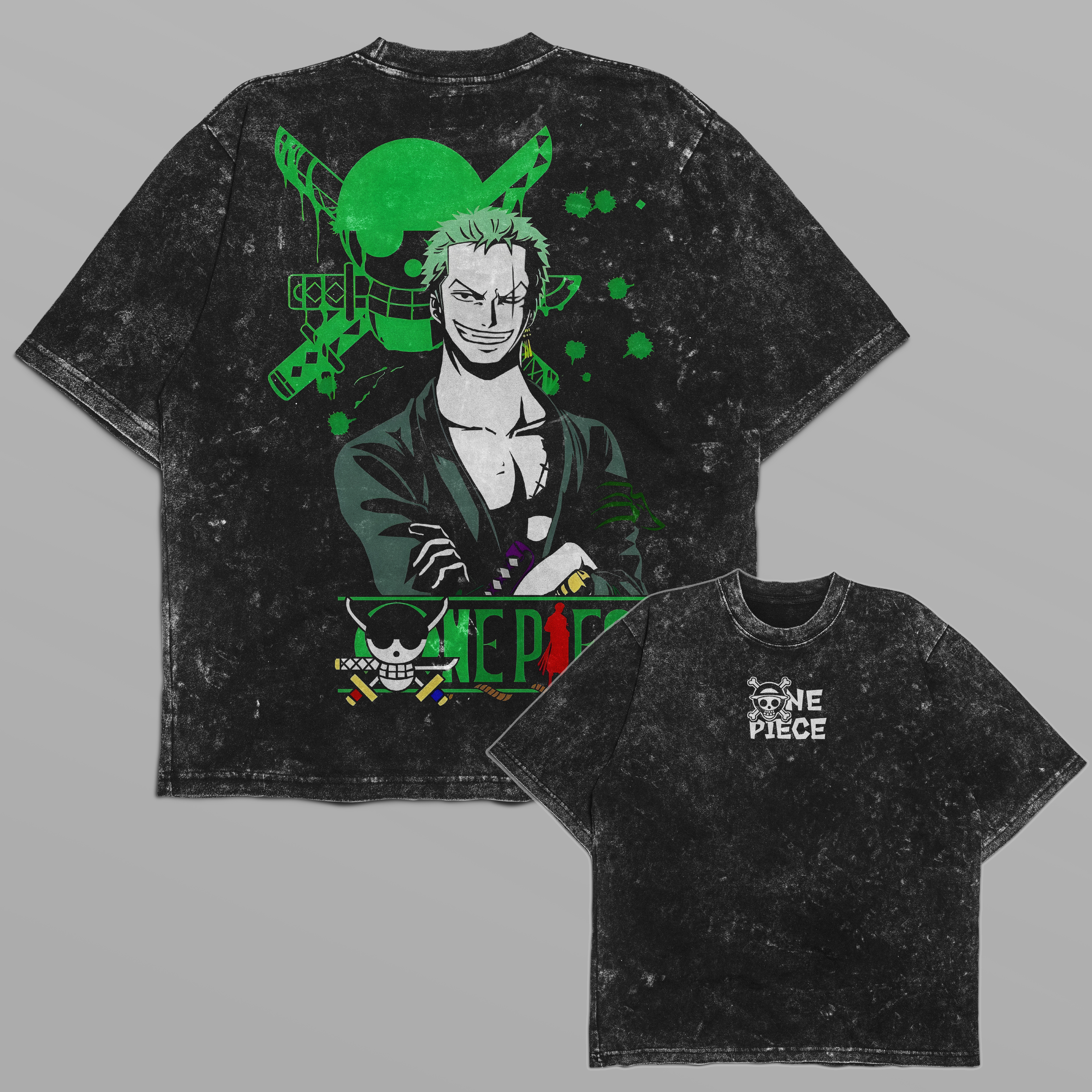 One Piece Zoro Graphic T-shirt