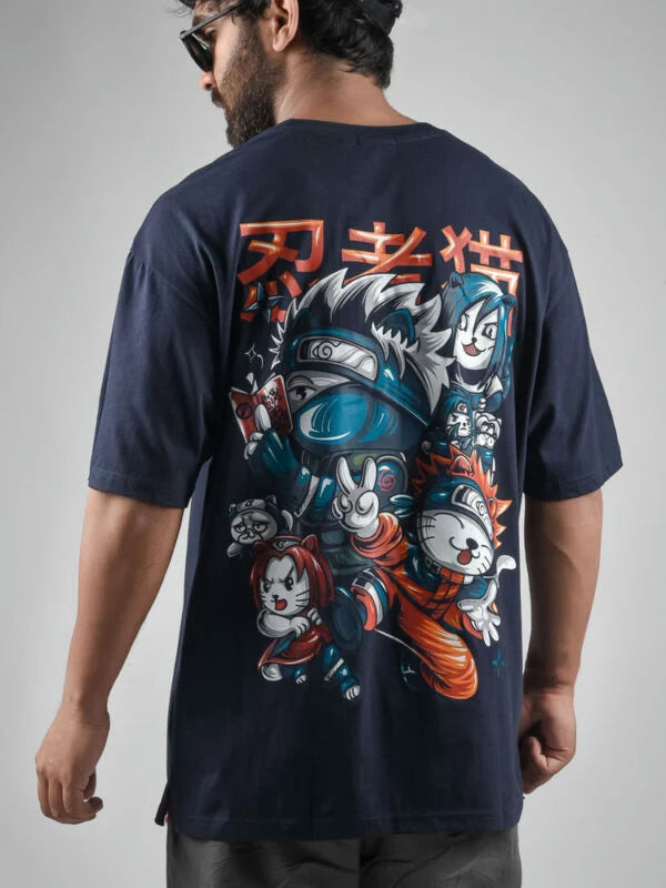 Naruto Chibi Cat T-Shirt