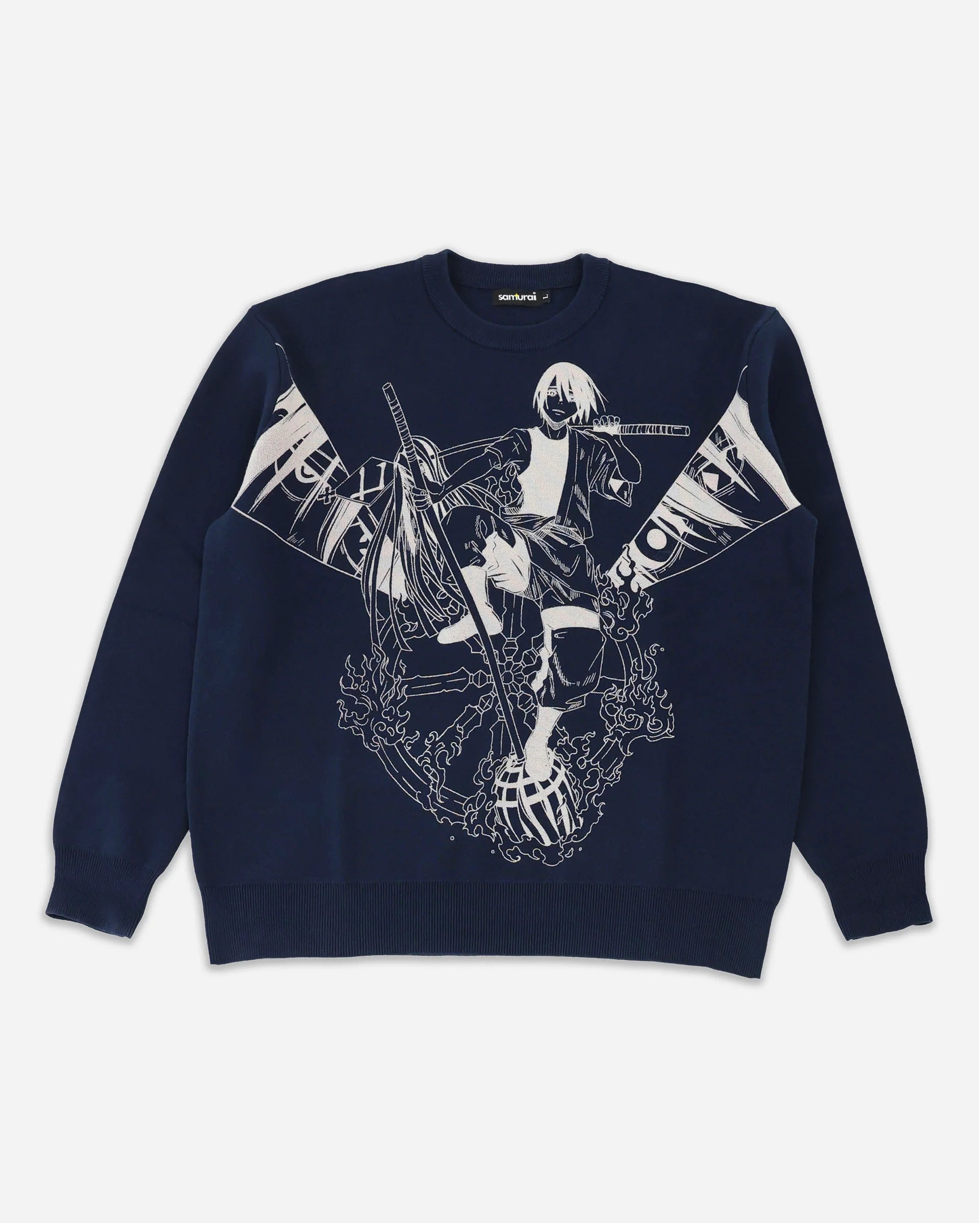 Fire Force Benimaru Knit Sweatshirt