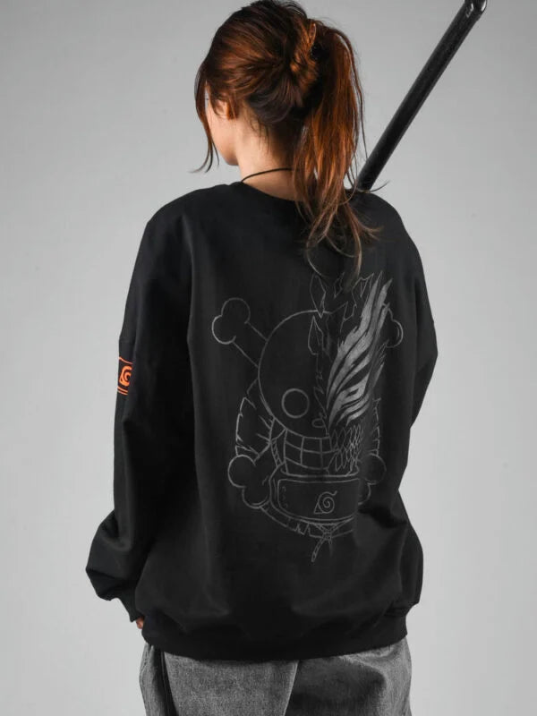 One Piece Naruto Bleach Oversized Sweatshirt