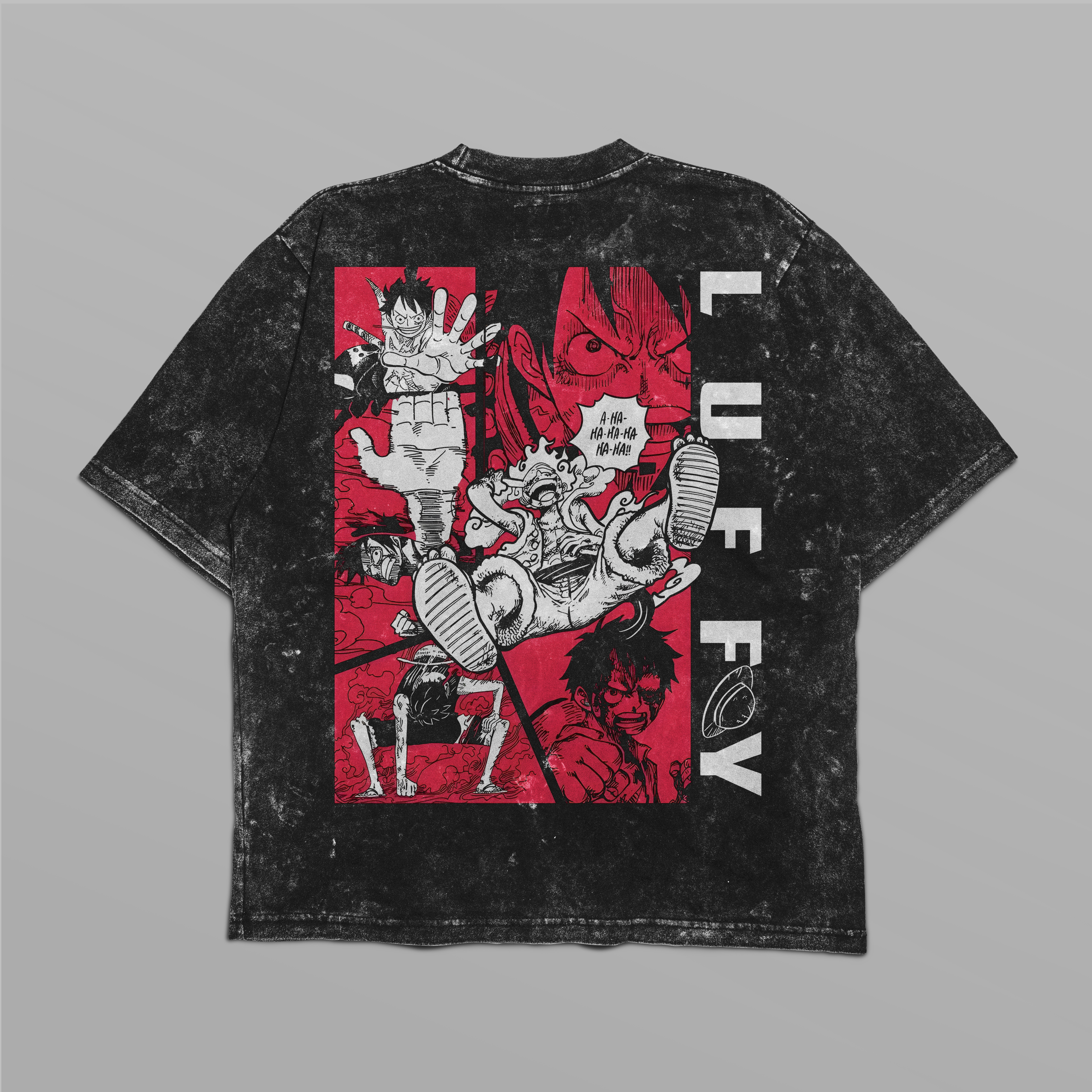 One Piece Gear 5 Luffy Red T-shirt