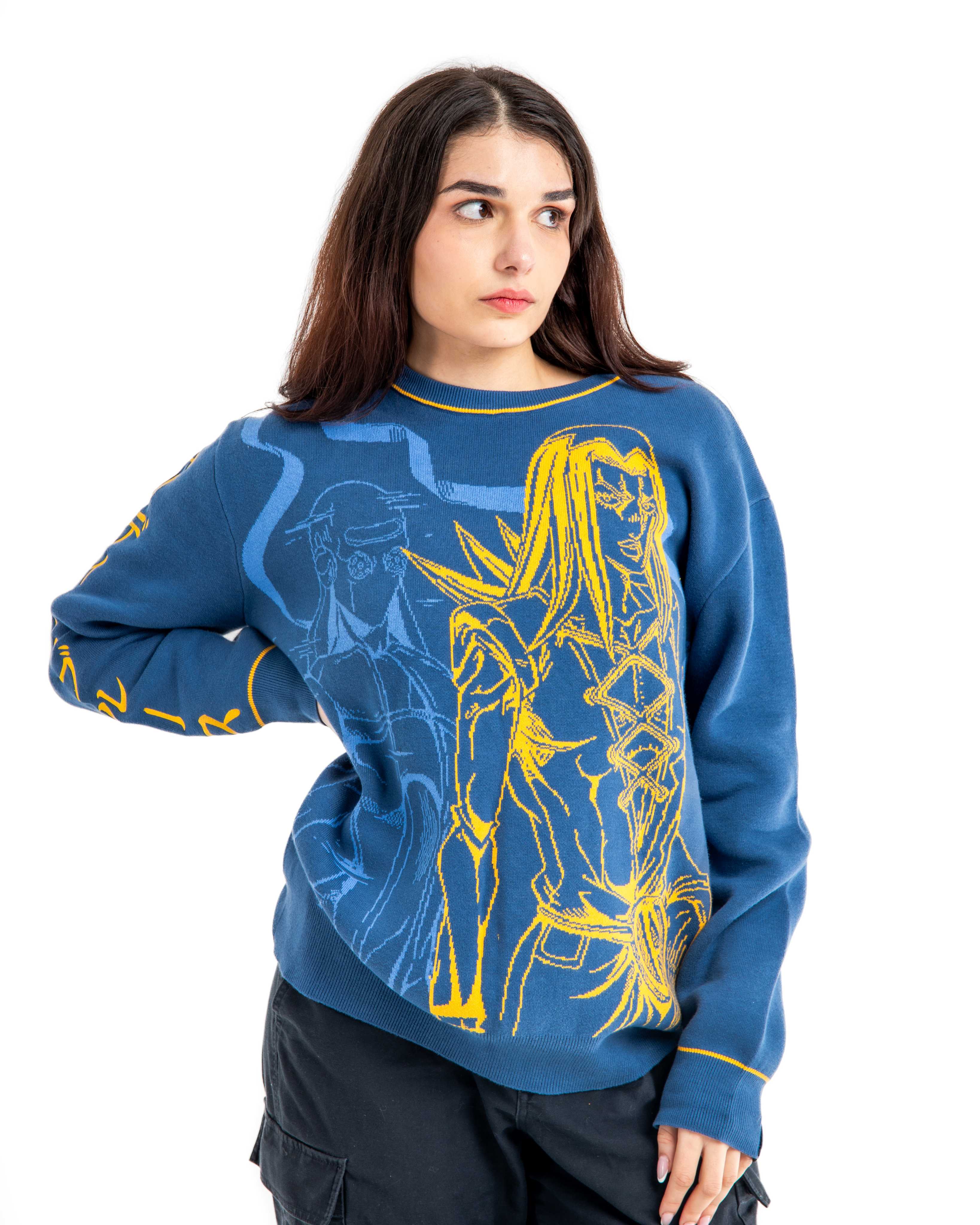Jojo Blue Beautiful Sweatshirt Knit