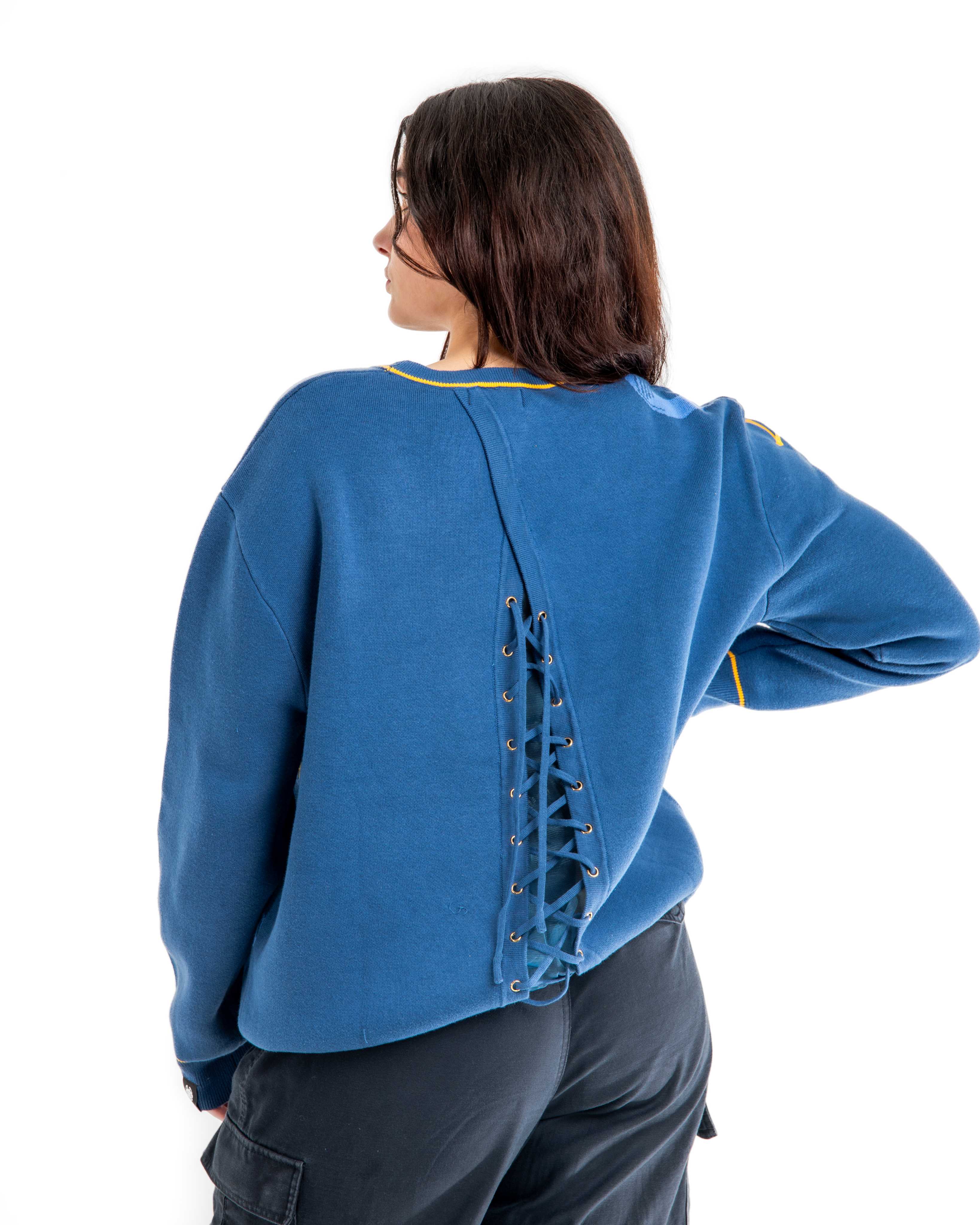 Jojo Blue Beautiful Sweatshirt Knit