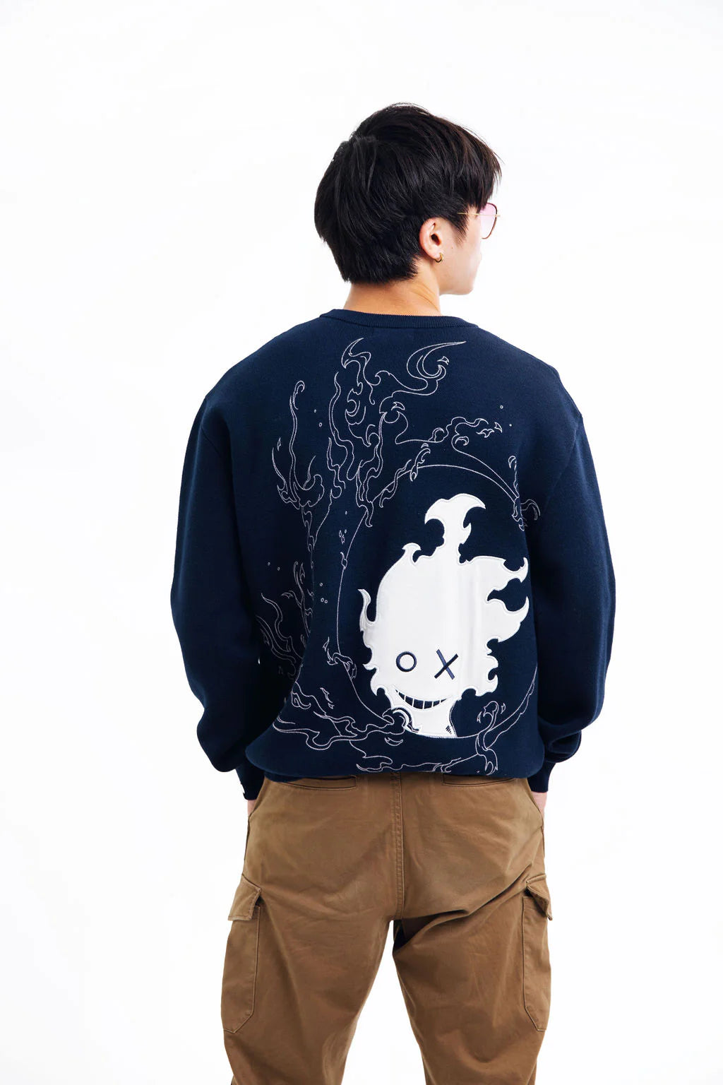 Fire Force Benimaru Knit Sweatshirt