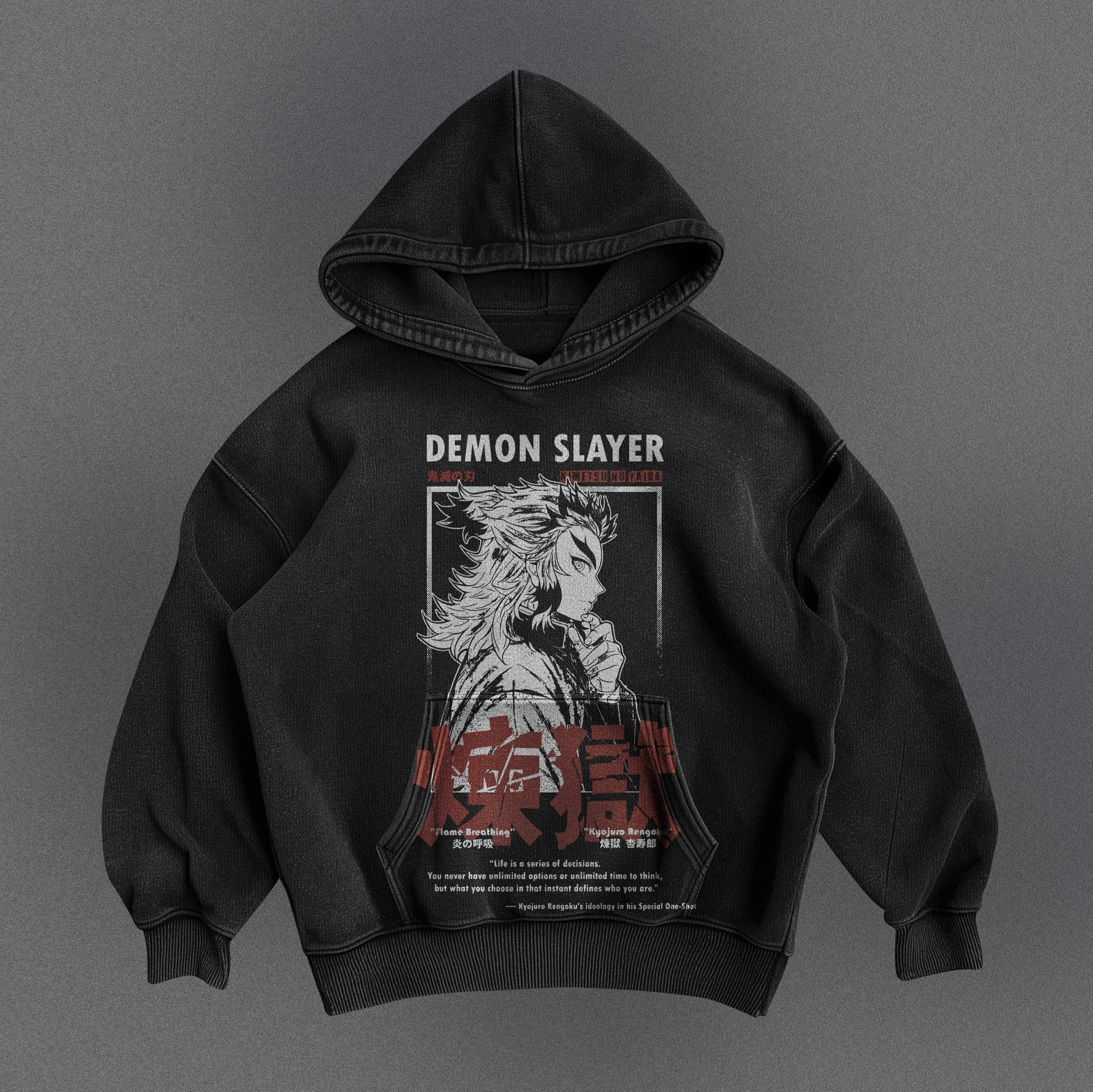 Demon Slayer Black Hoodie