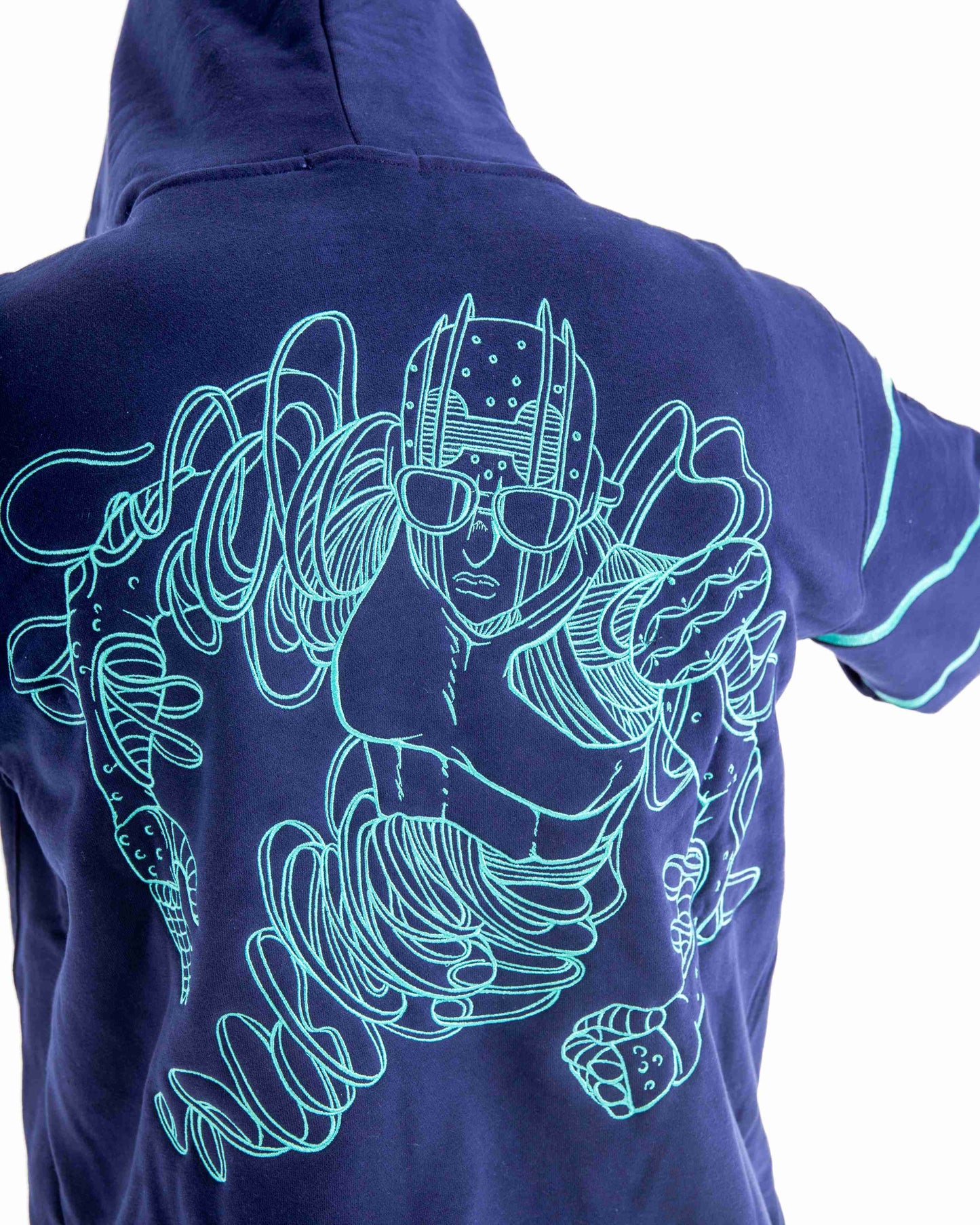 Jojo Navy Blue Hoodie