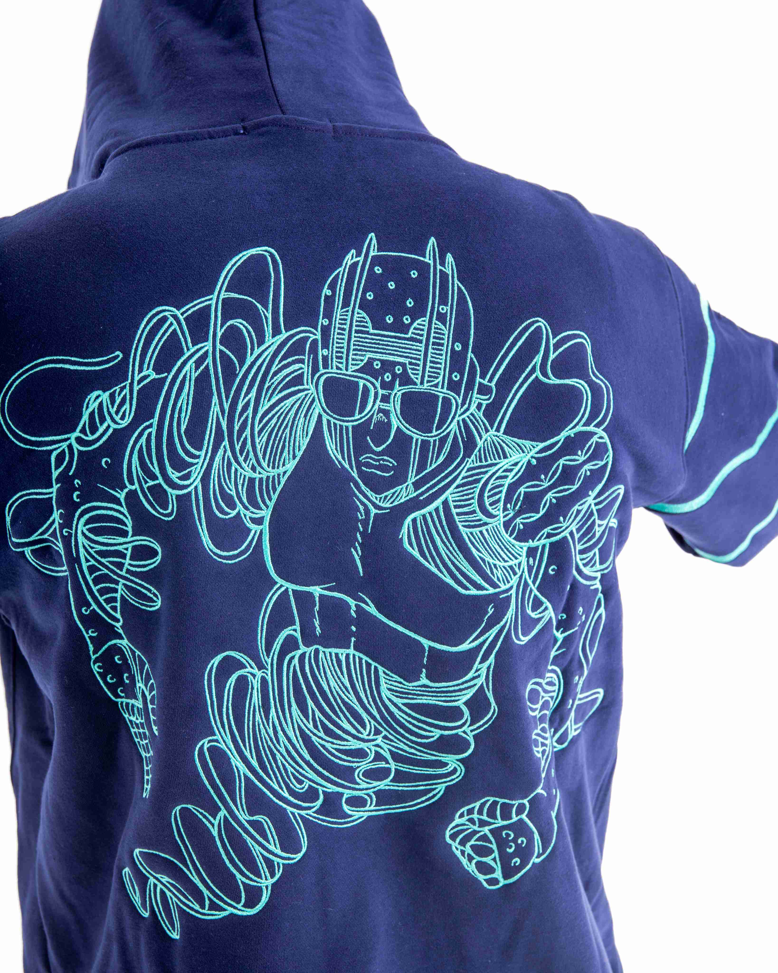 Jojo Navy Blue Hoodie