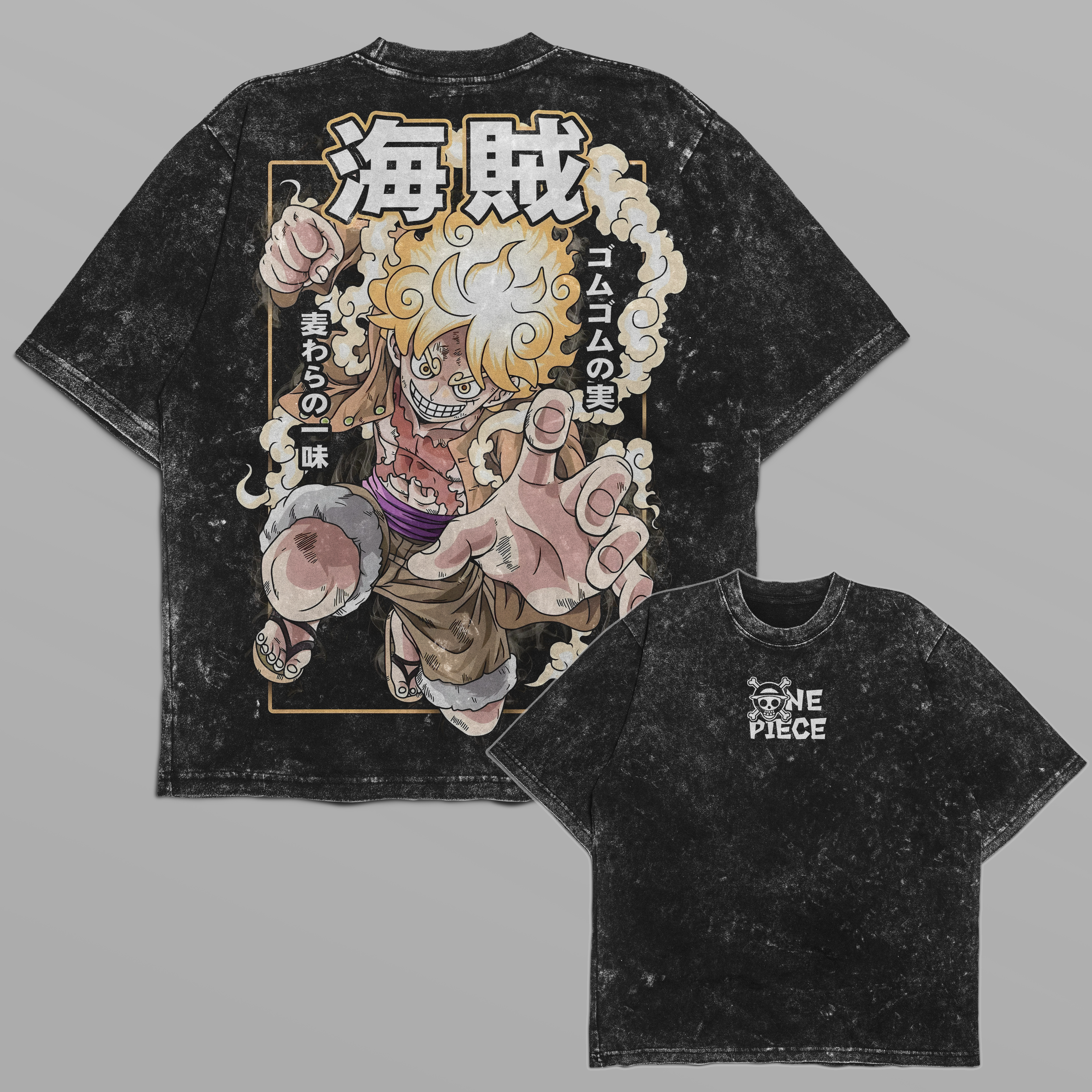 One Piece Luffy Gear 5 Graphic T-shirt