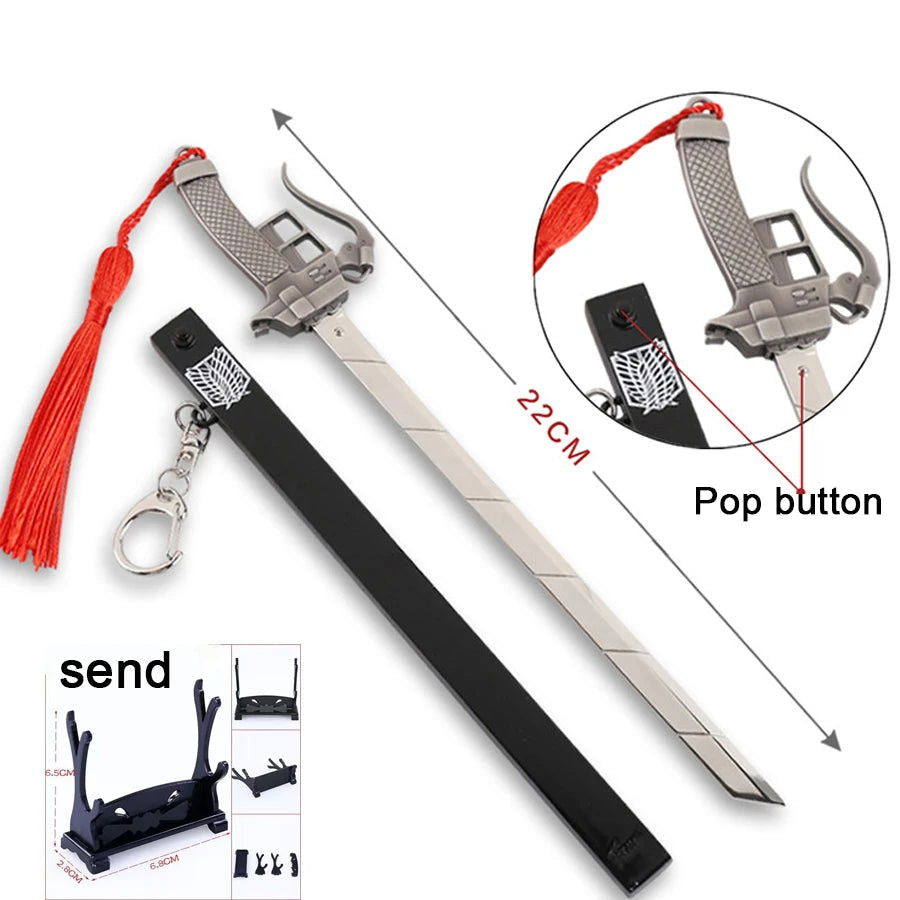Attack on Titan 22cm sword - Senpai Attire