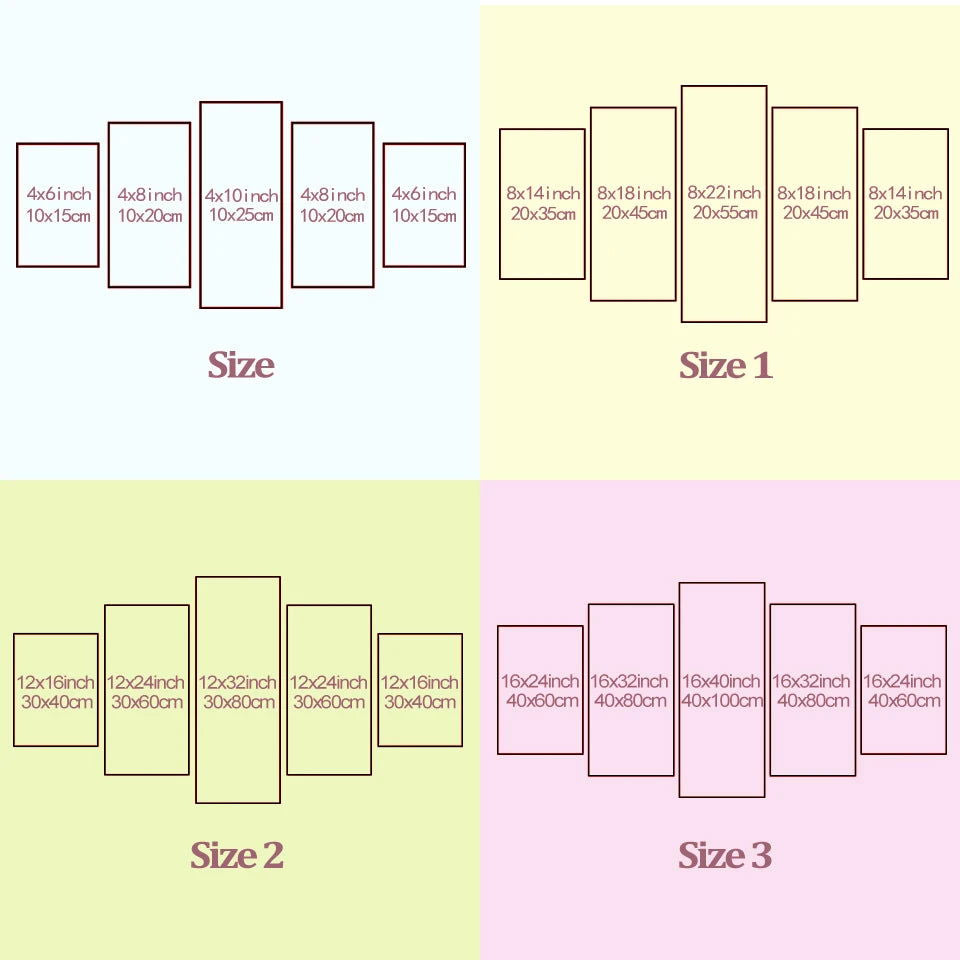 Attack on Titan 5 Pieces Canvas - Senpai Attire