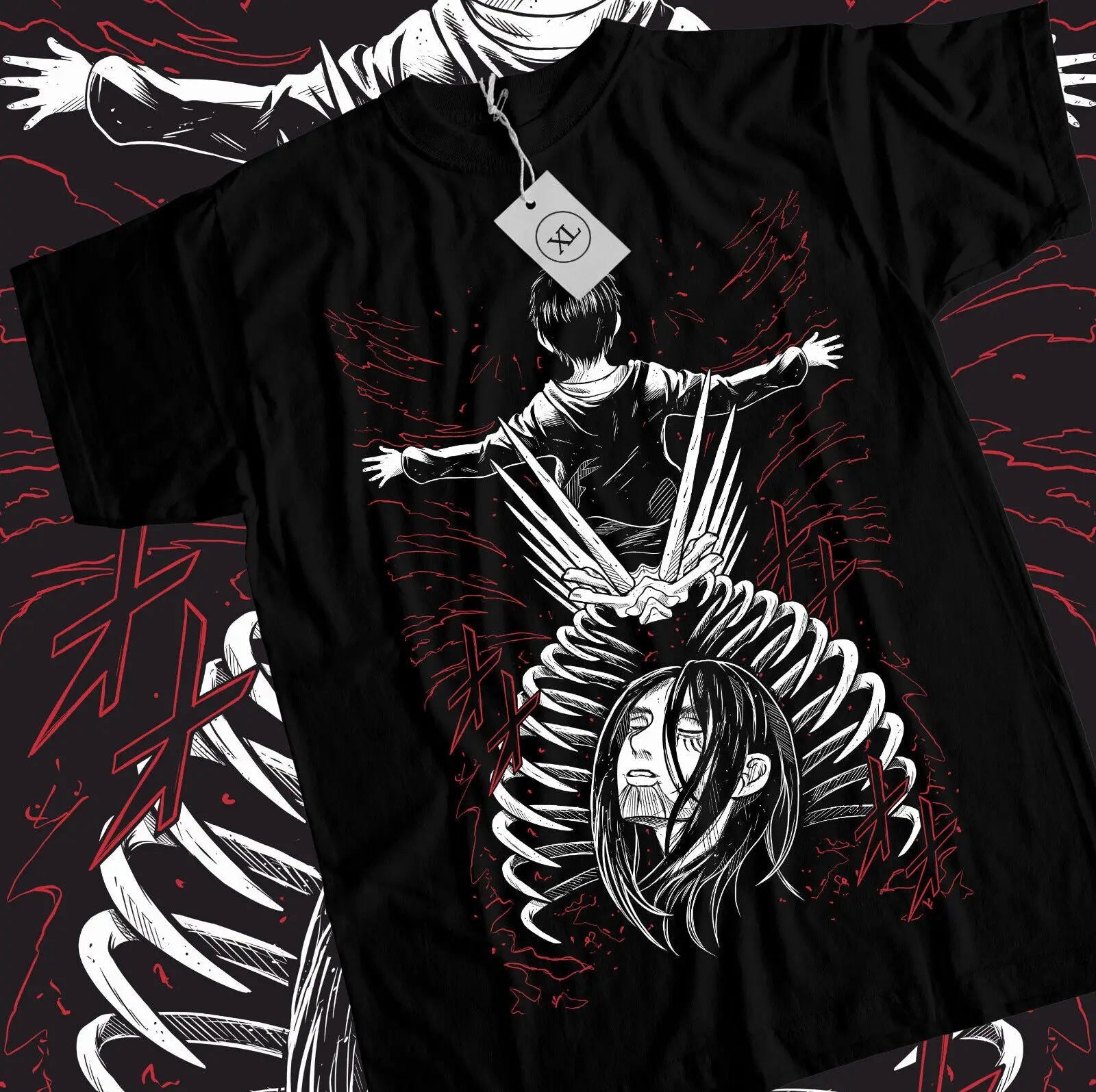 Attack on Titan Amazing Black T-shirt - Senpai Attire