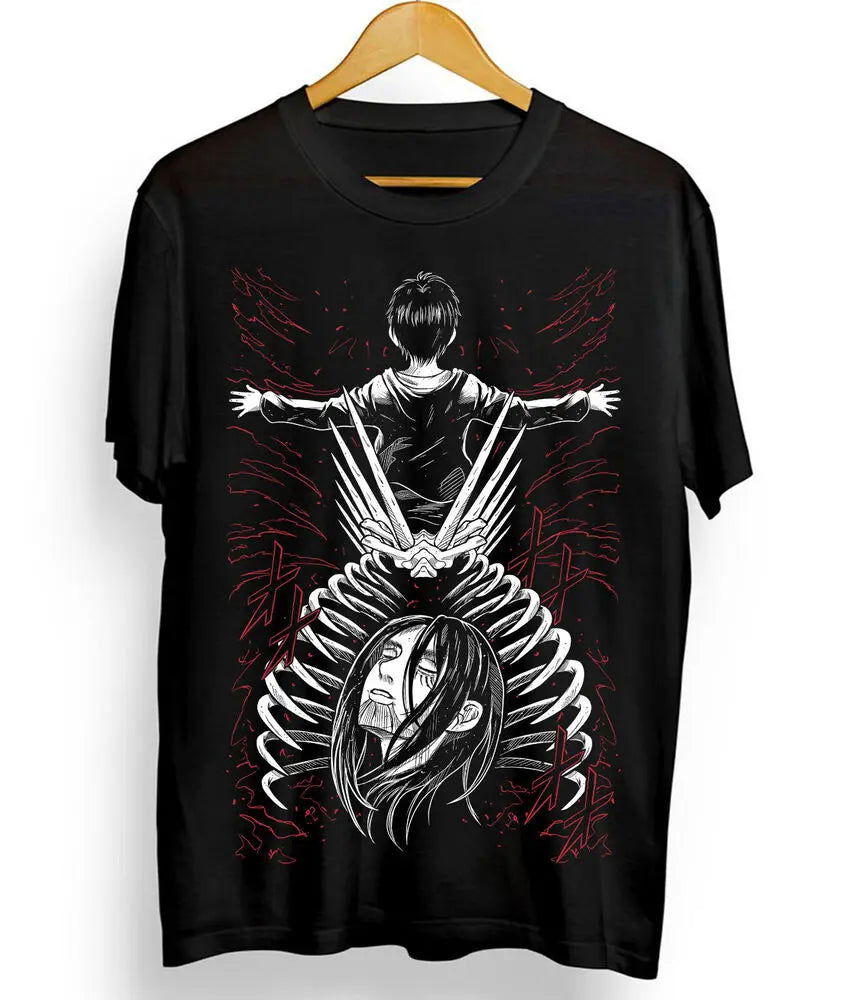 Attack on Titan Amazing Black T-shirt - Senpai Attire