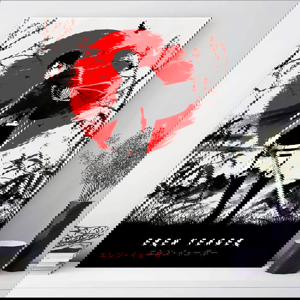 Attack on Titan Artistic Posters - Senpai Attire