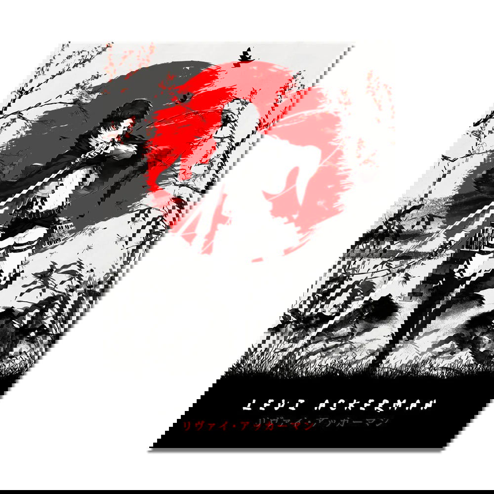 Attack on Titan Artistic Posters - Senpai Attire