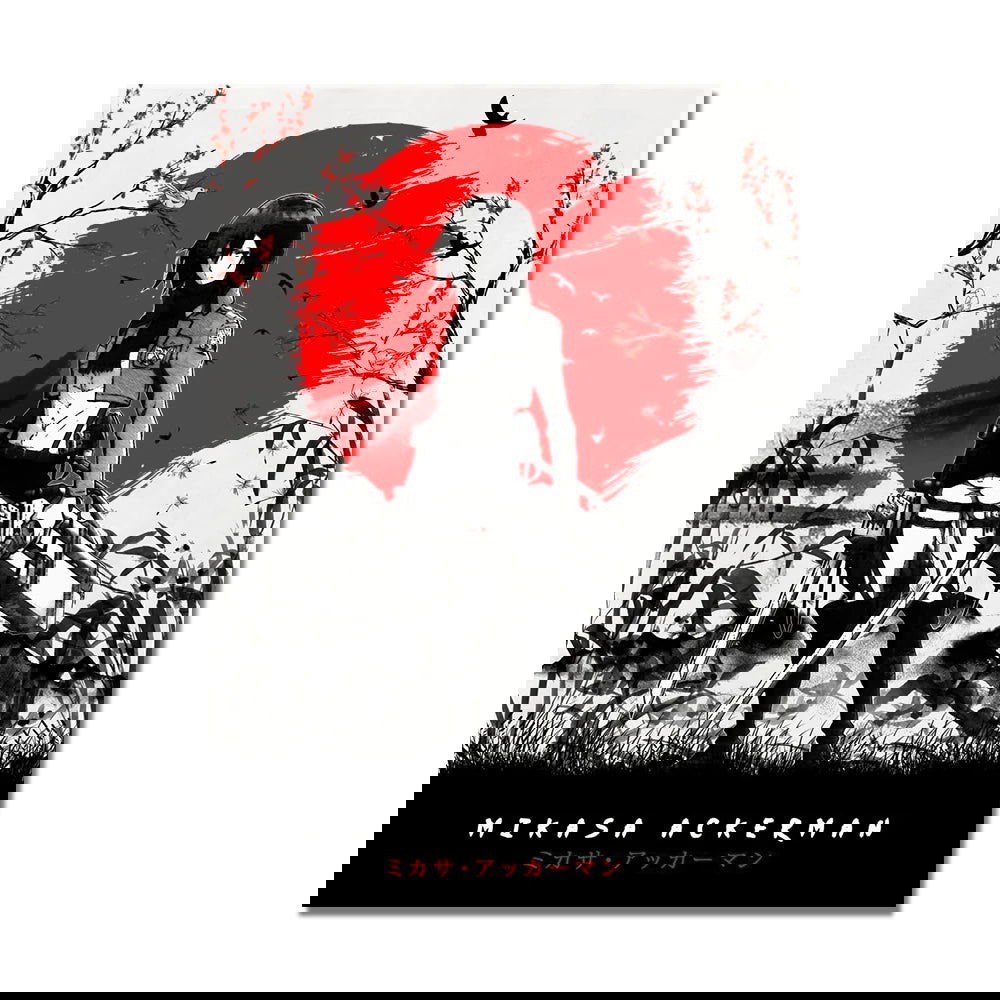 Attack on Titan Artistic Posters - Senpai Attire