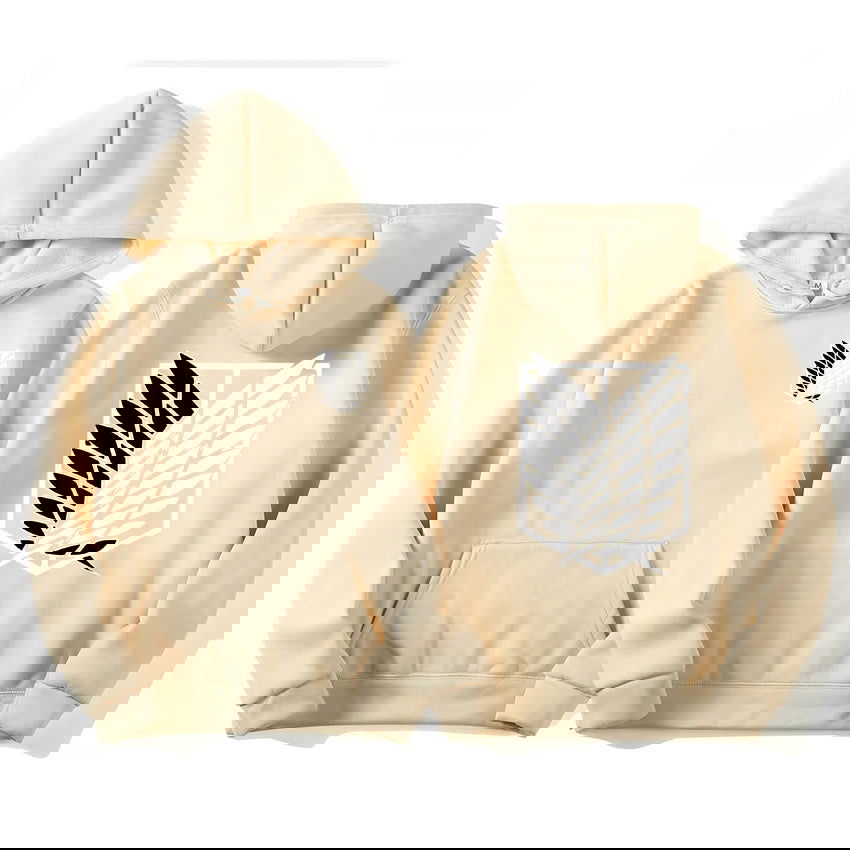 Attack on Titan Black Hoodie - Senpai Attire