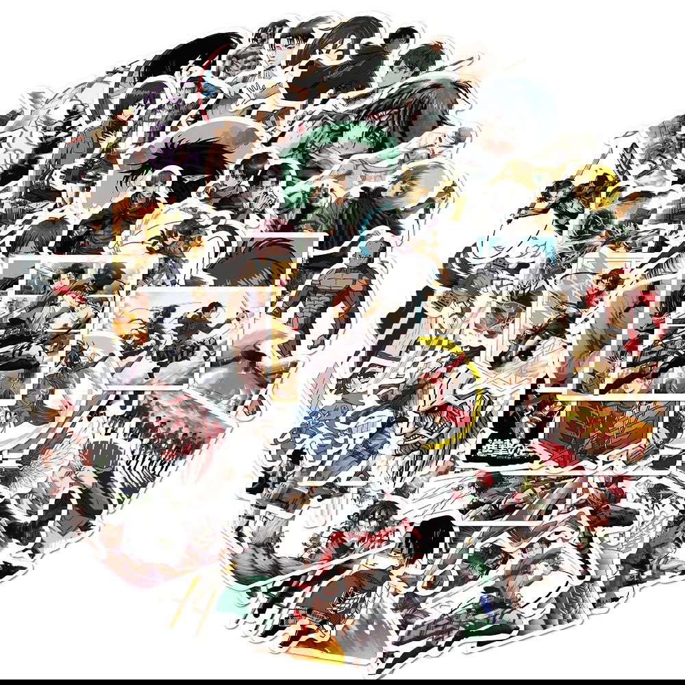 Attack on Titan Cool Premium Stickers - Senpai Attire