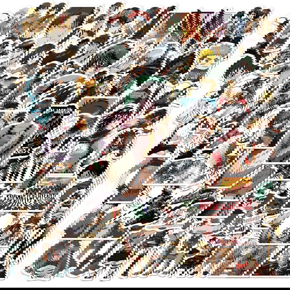 Attack on Titan Cool Premium Stickers - Senpai Attire