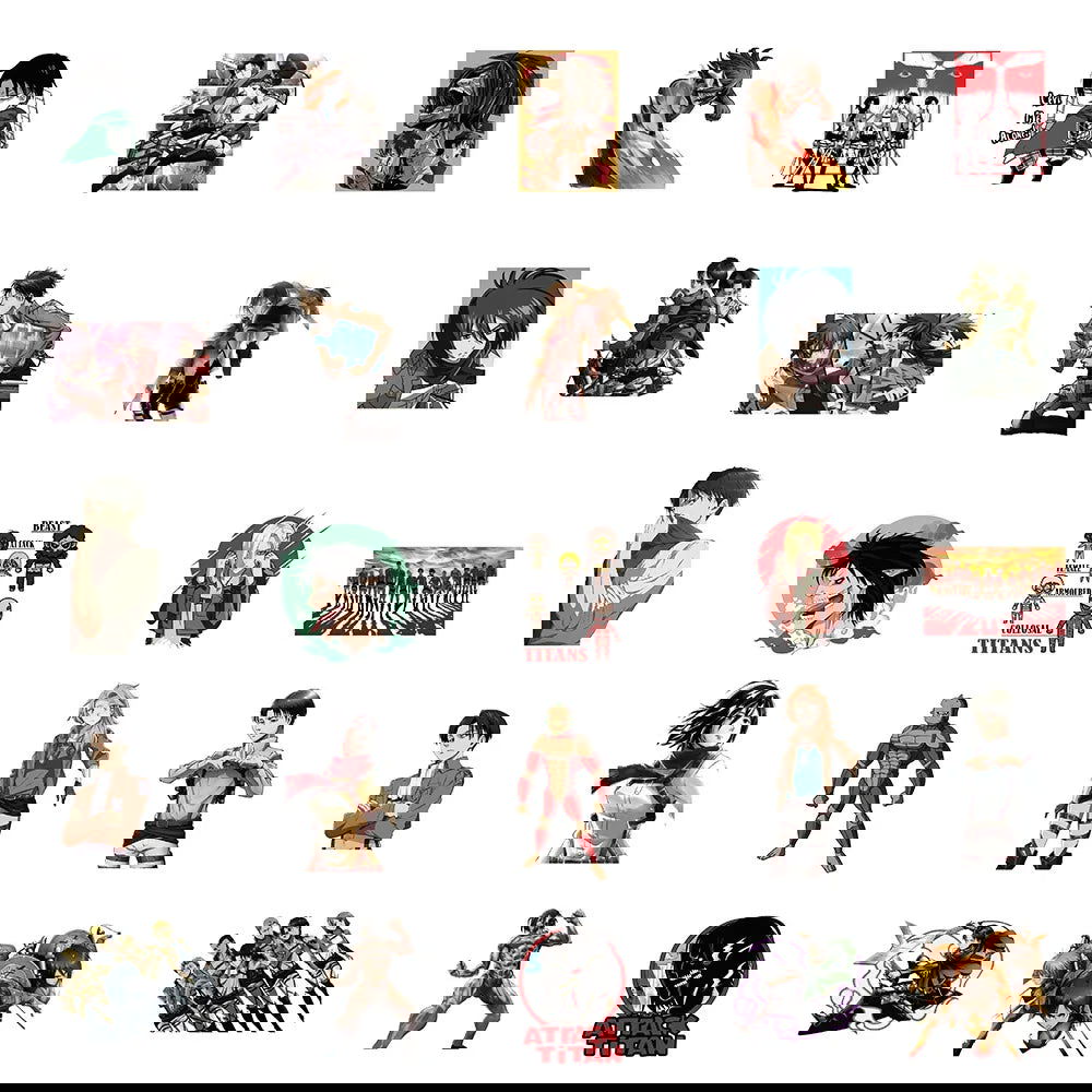 Attack on Titan Cool Premium Stickers - Senpai Attire