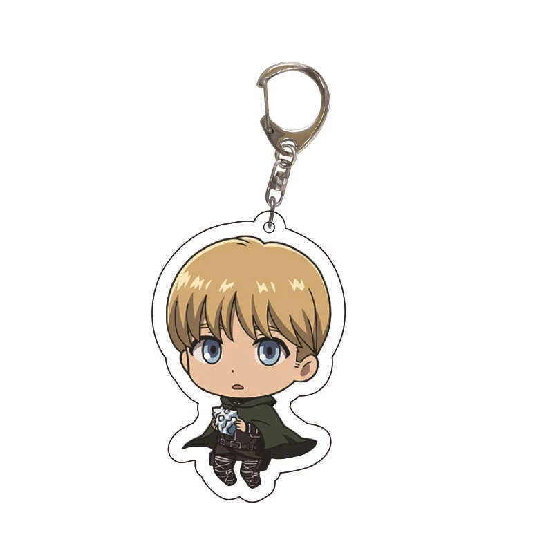 Attack on Titan Cute Keychain - Senpai Attire
