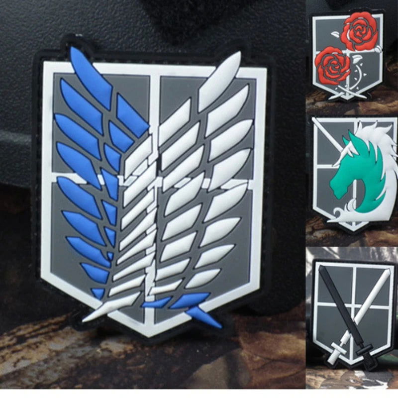 Attack on Titan Embroidered Patch - Senpai Attire