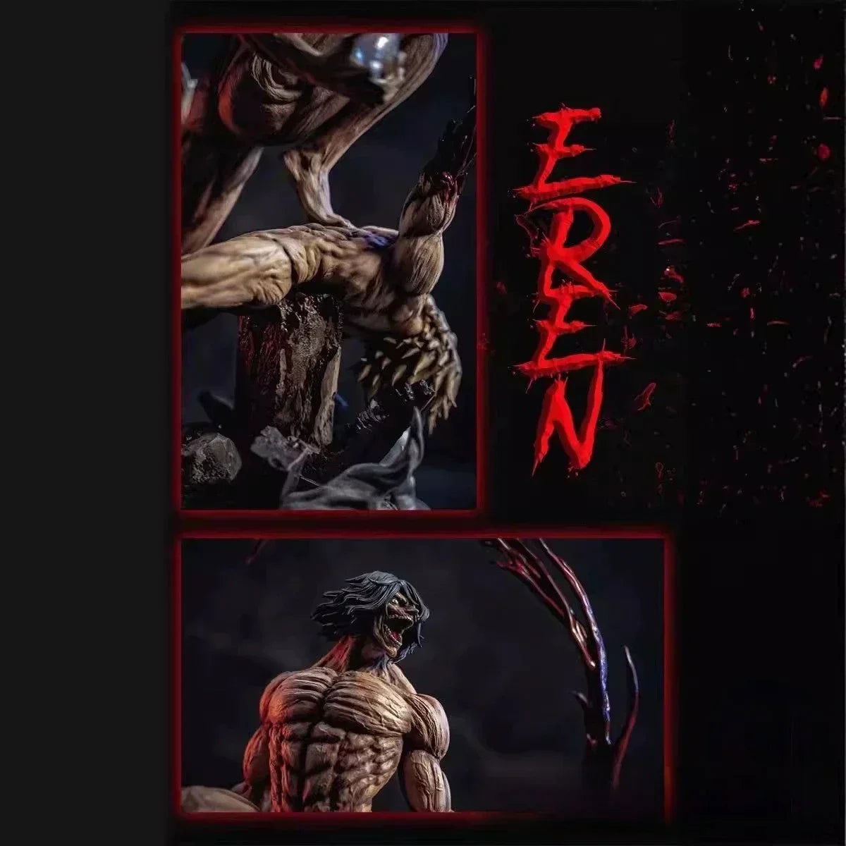 Attack on Titan Eren Titan Action Figure - Senpai Attire