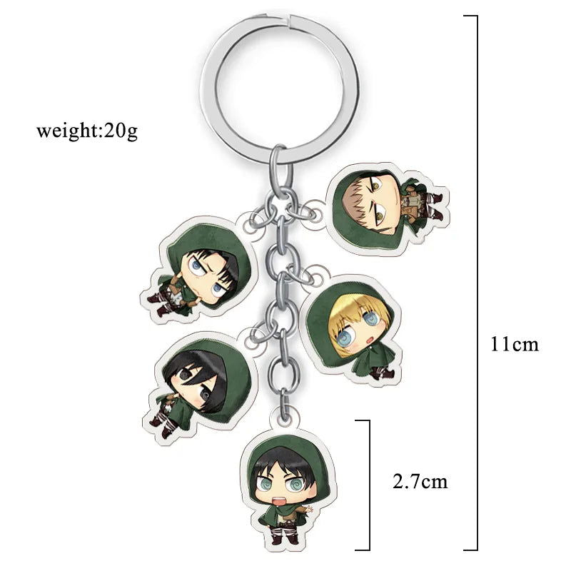 Attack on Titan Keychain - Senpai Attire