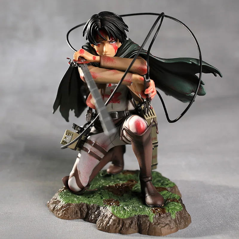 Attack on Titan Levi Cool Action Figure - Senpai Attire