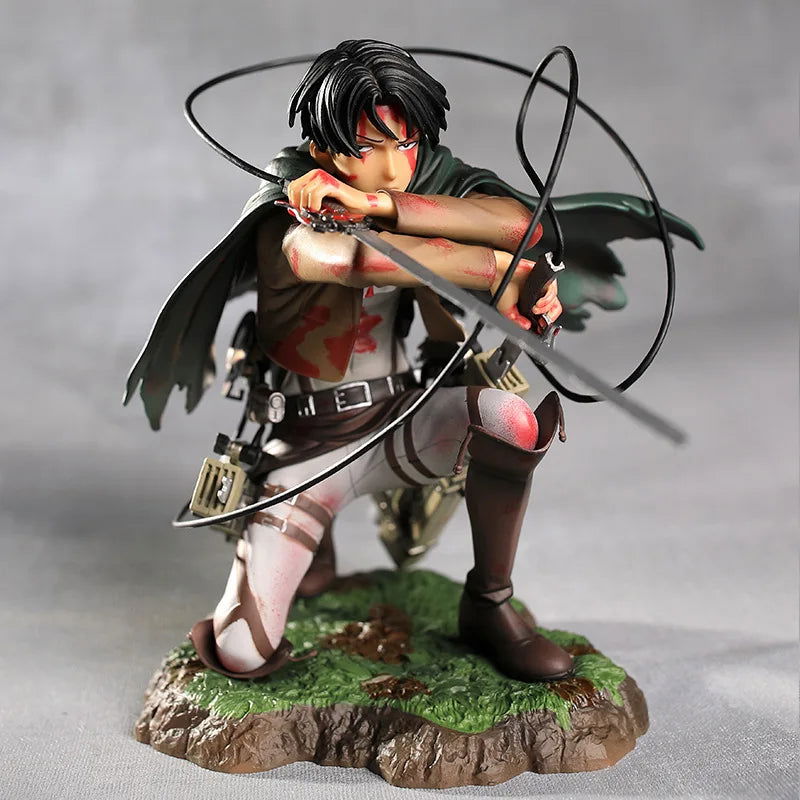 Attack on Titan Levi Cool Action Figure - Senpai Attire
