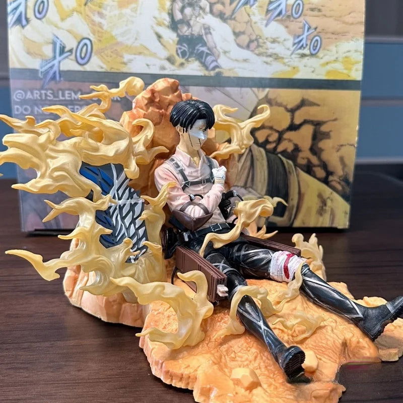 Attack on Titan Levi Freedom Action Figure - Senpai Attire