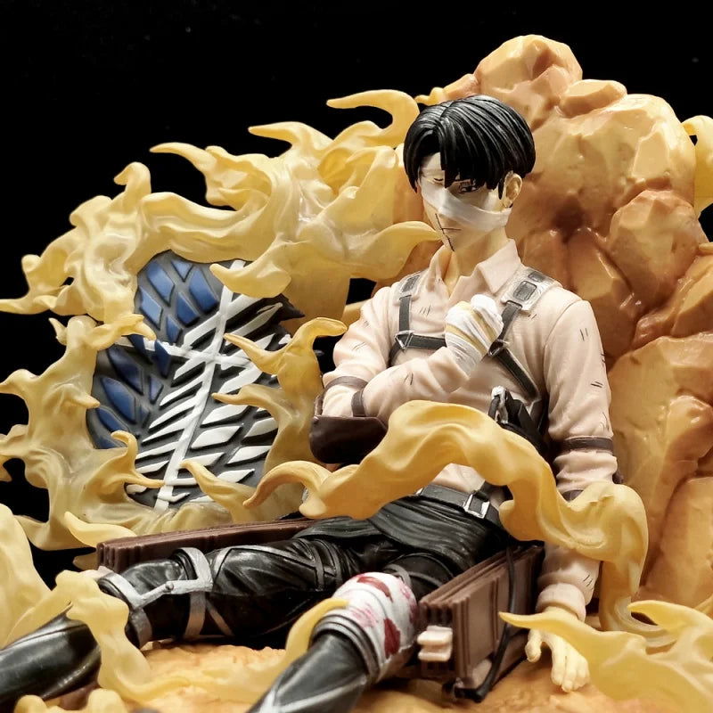 Attack on Titan Levi Freedom Action Figure - Senpai Attire