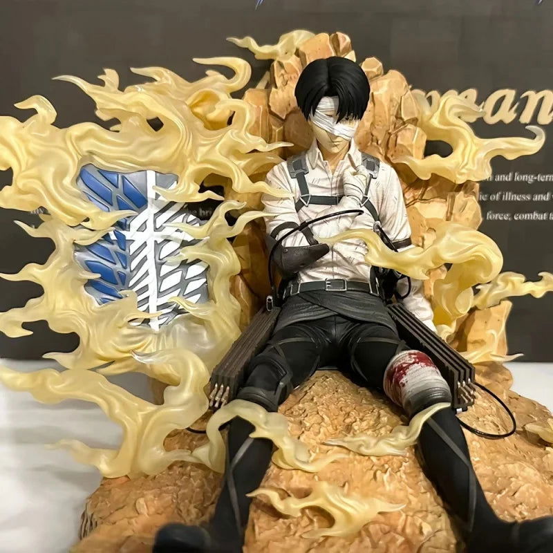 Attack on Titan Levi Freedom Action Figure - Senpai Attire