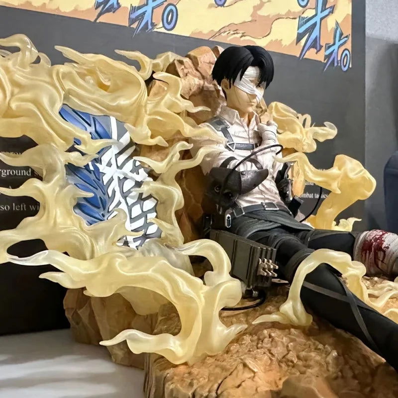Attack on Titan Levi Freedom Action Figure - Senpai Attire