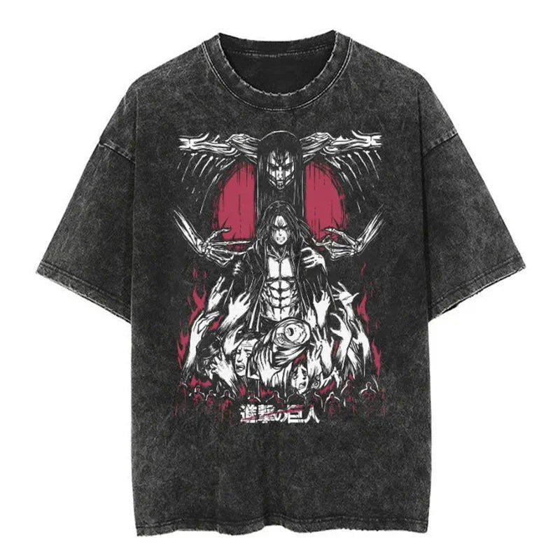 Attack on Titan trending anime Bold T-shirt - Senpai Attire