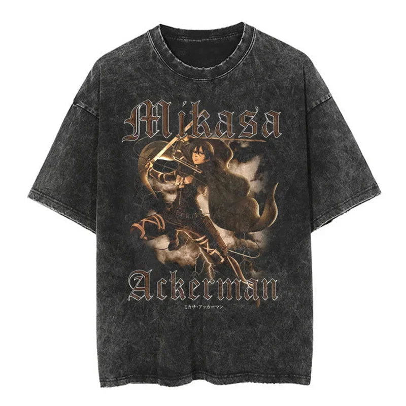 Attack on Titan trending anime Contemporary T-shirt - Senpai Attire