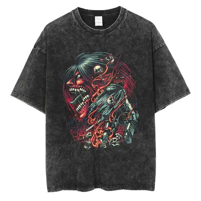 Attack on Titan trending anime Dynamic T-shirt - Senpai Attire