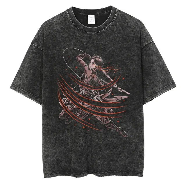 Attack on Titan trending anime Flourishing T-shirt - Senpai Attire