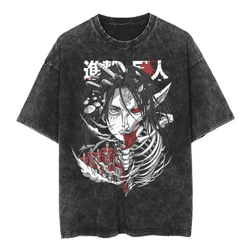 Attack on Titan trending anime Funky T-shirt - Senpai Attire