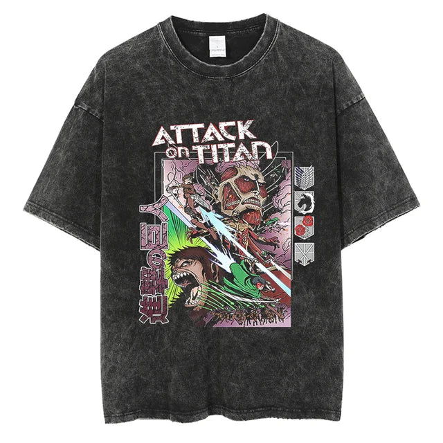 Attack on Titan trending anime Modish T-shirt - Senpai Attire