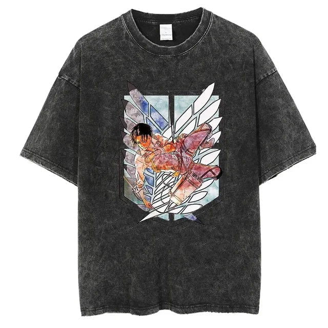 Attack on Titan trending anime Playful T-shirt - Senpai Attire