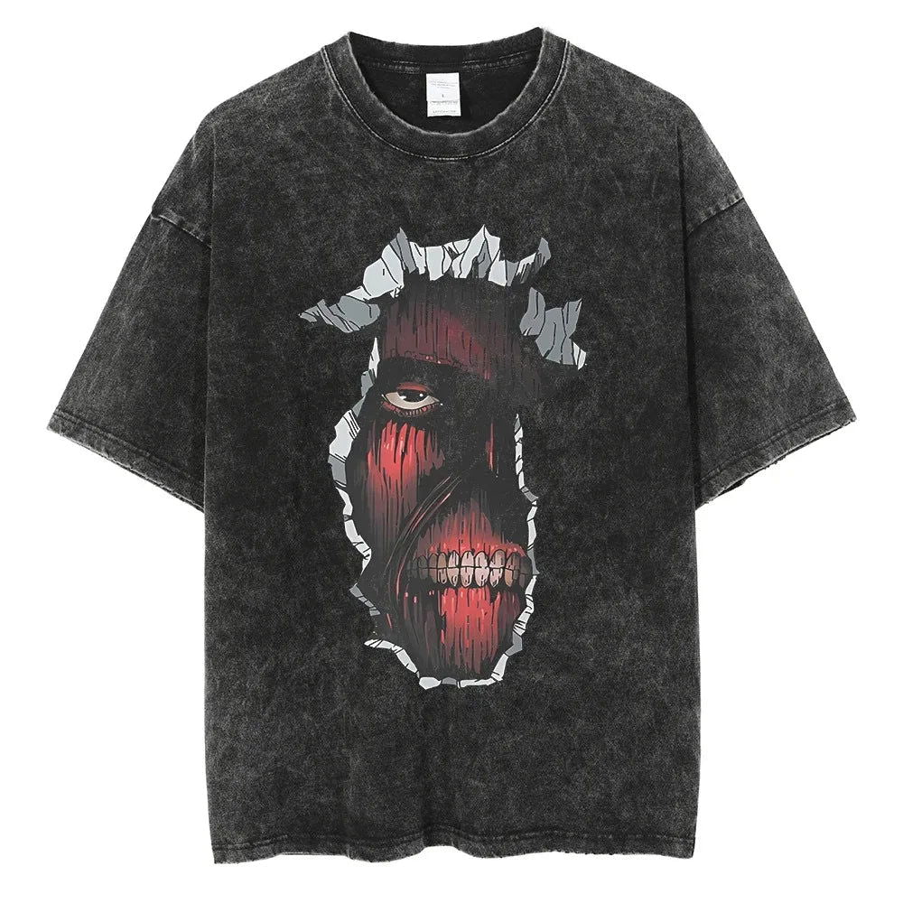 Attack on Titan trending anime Vibrant T-shirt - Senpai Attire