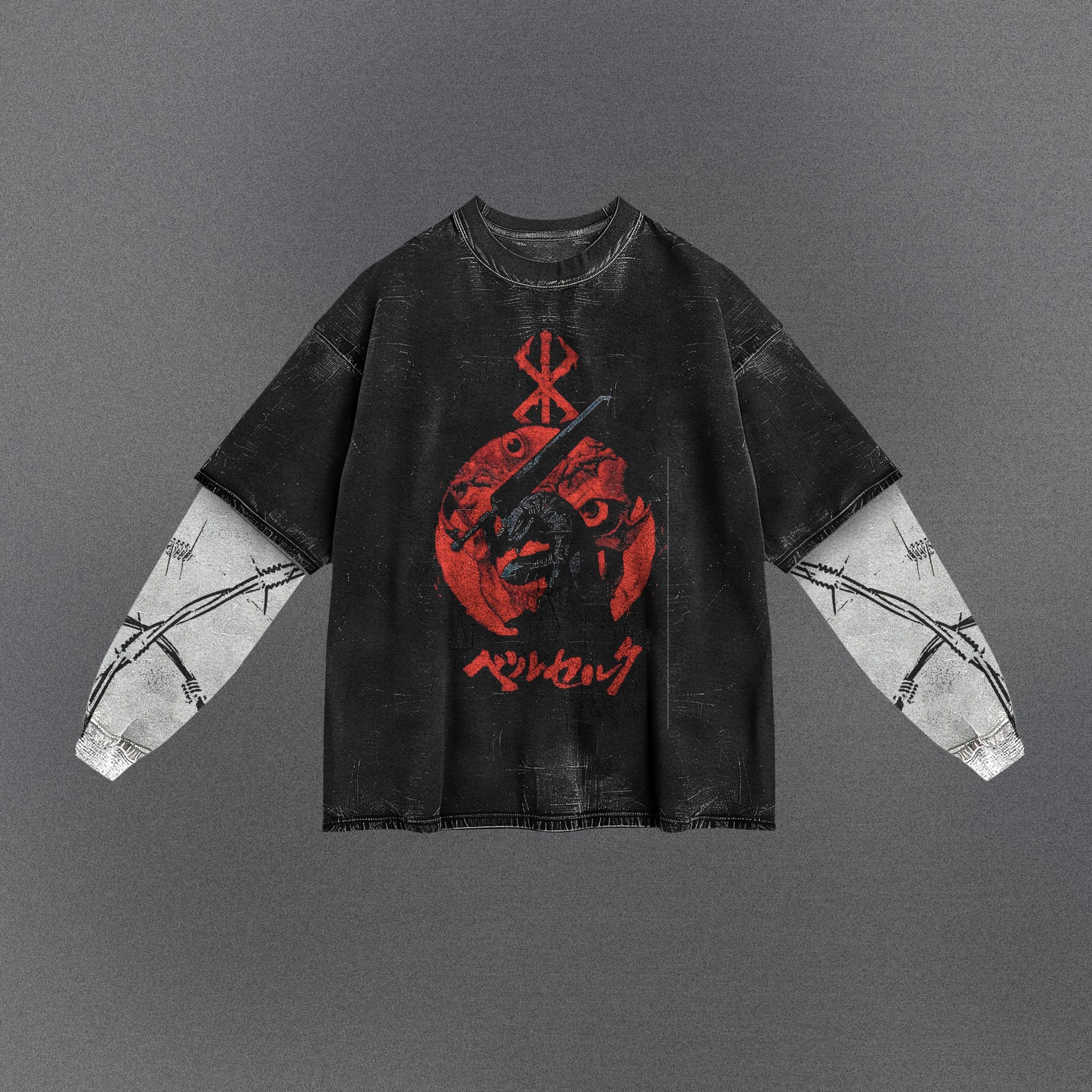 Berserk Youthful Double Sleeve T-shirt
