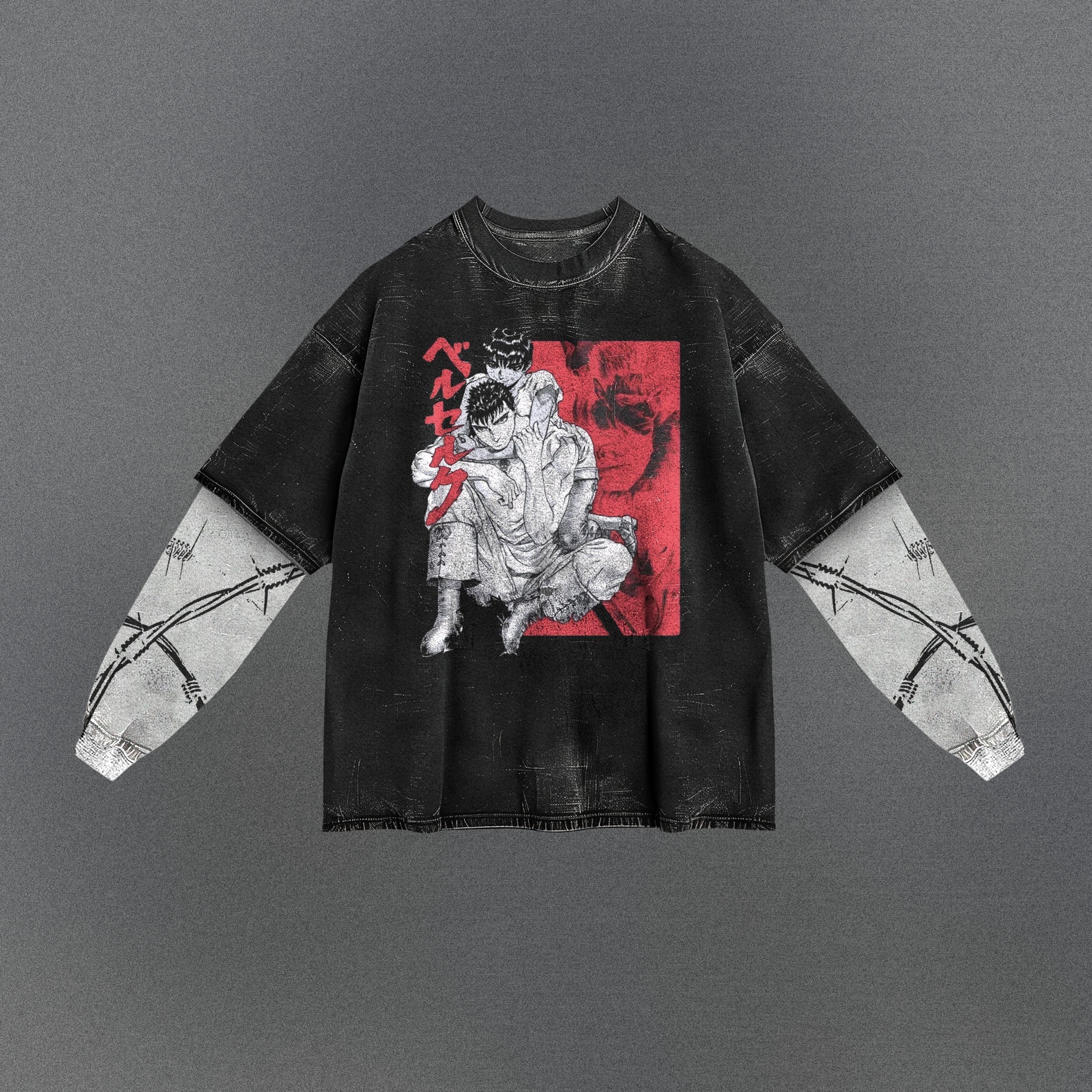 Berserk Subtle Double Sleeve T-shirt