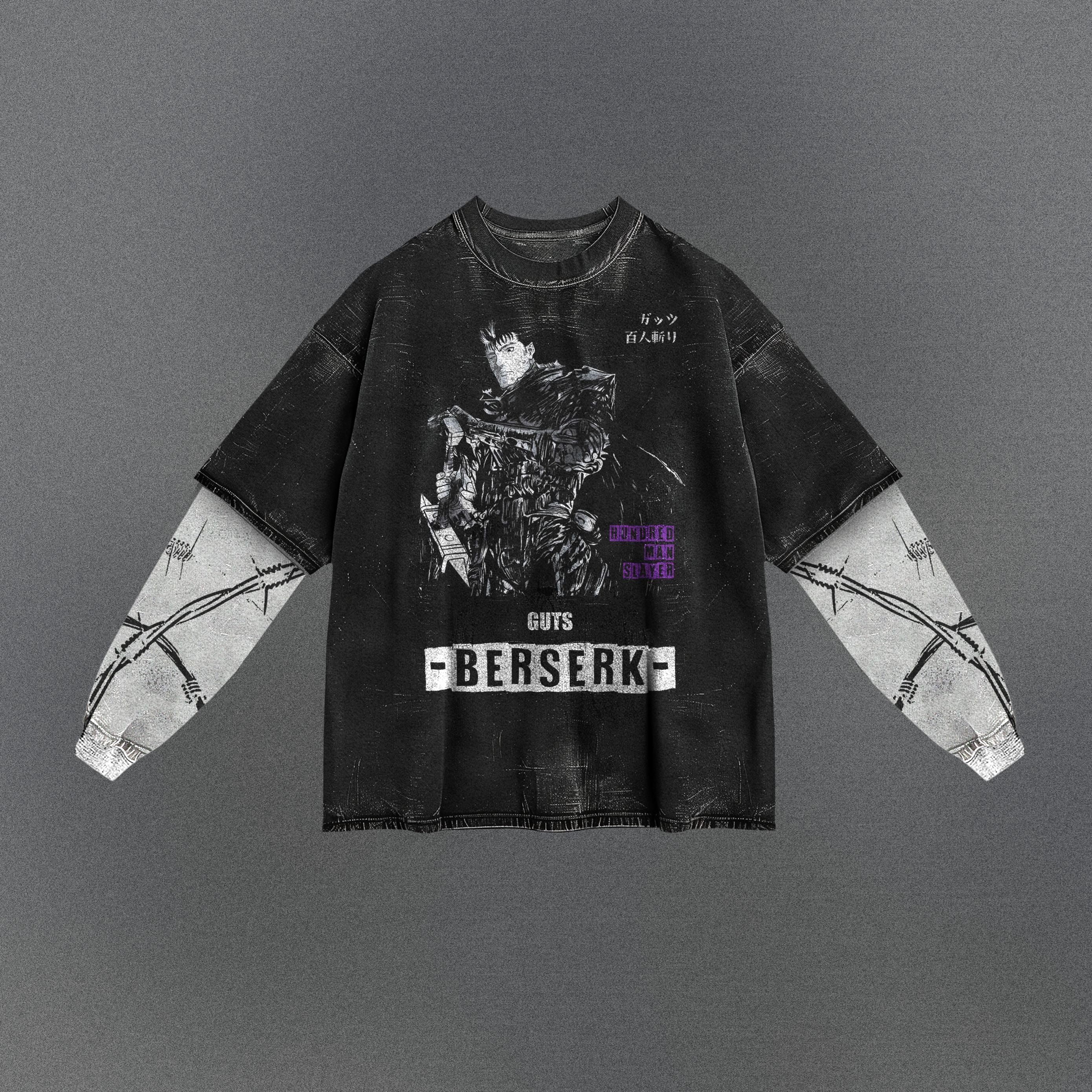 Berserk Playful Double Sleeve T-shirt