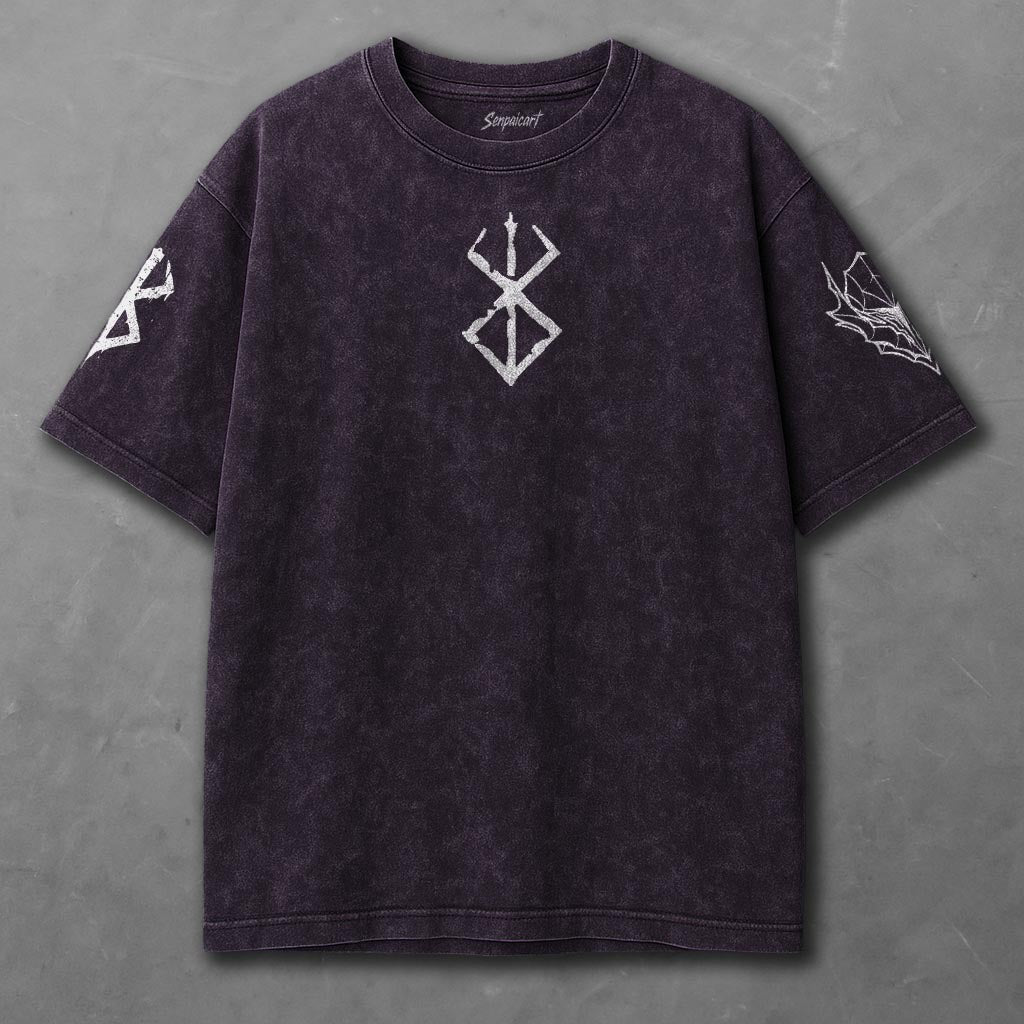 Berserk Durable Violet Washed T-Shirt