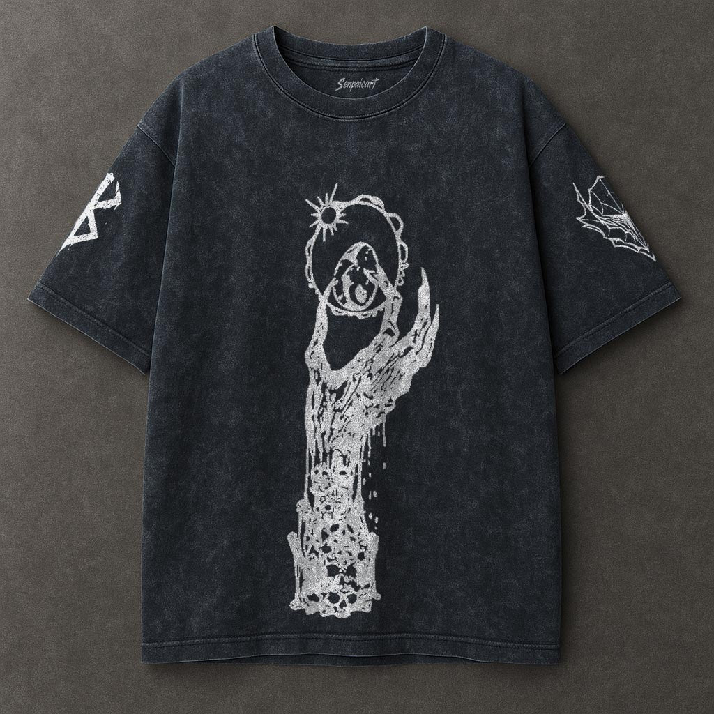 Berserk Comfy Blue Washed T-shirt