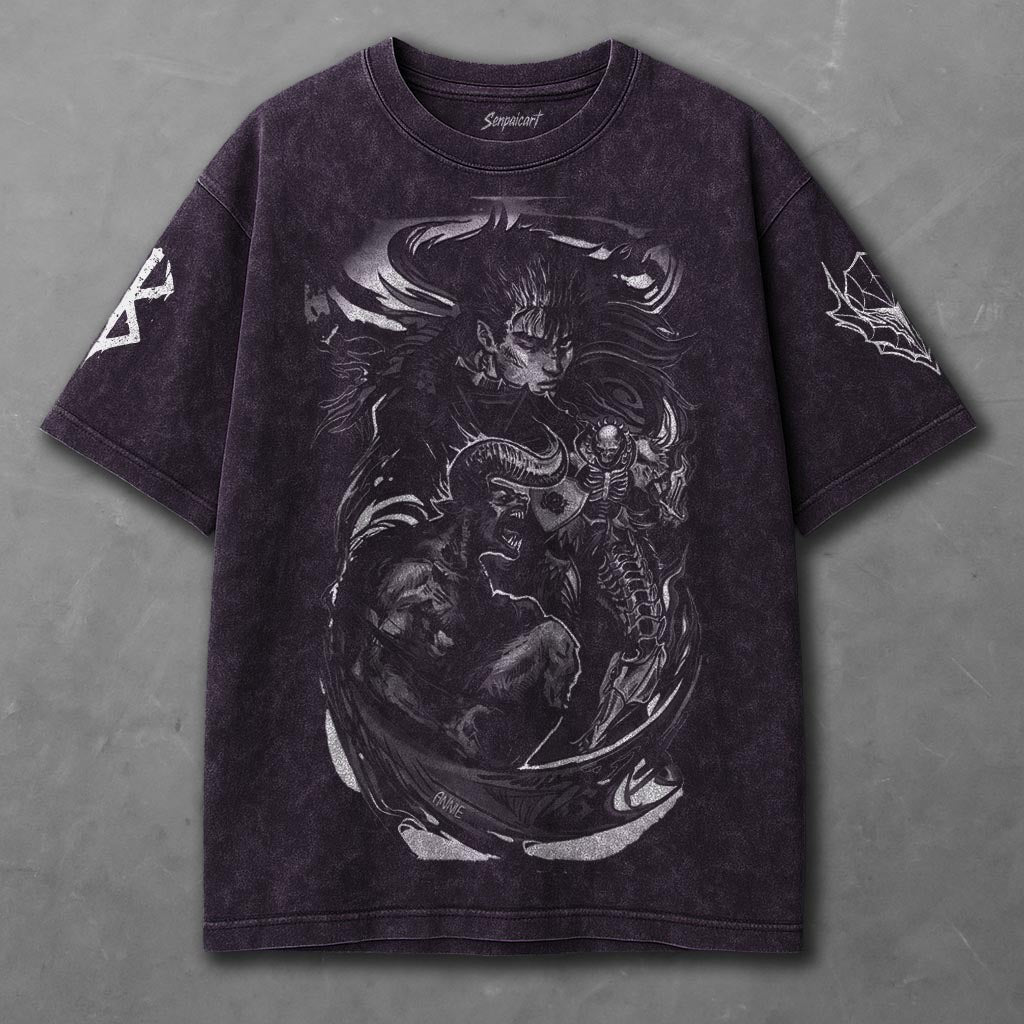Berserk Cozy Violet Washed T-Shirt