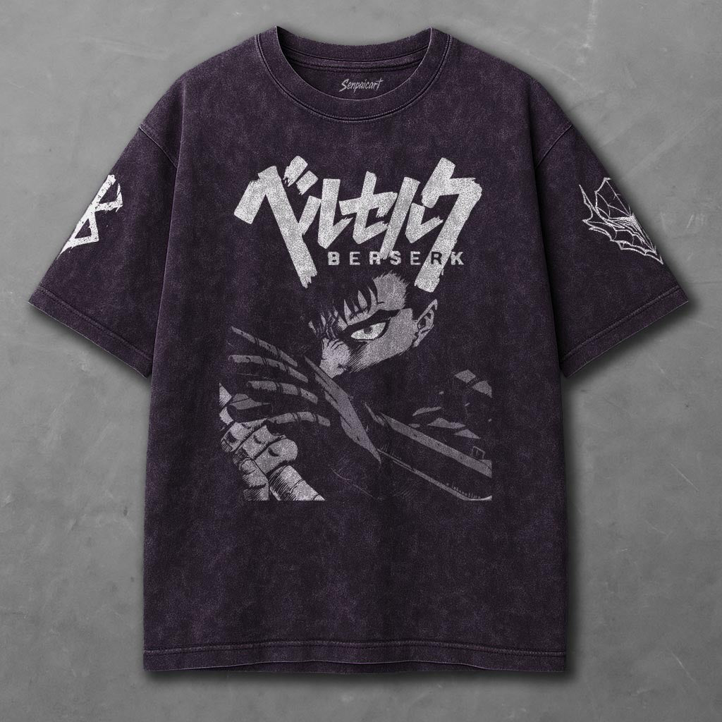 Berserk Flattering Violet Washed T-Shirt