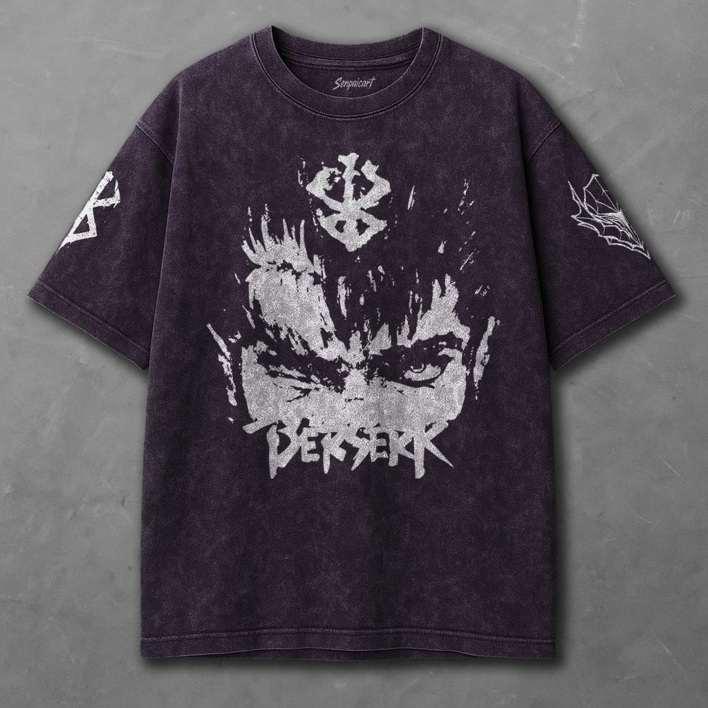 Berserk Effortless Violet Washed T-Shirt