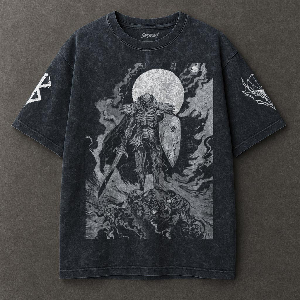 Berserk Roomy Blue Washed T-shirt